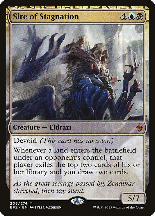 Sire of Stagnation bfz 206