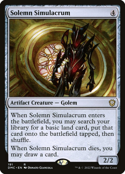 Solemn Simulacrum dmc 191