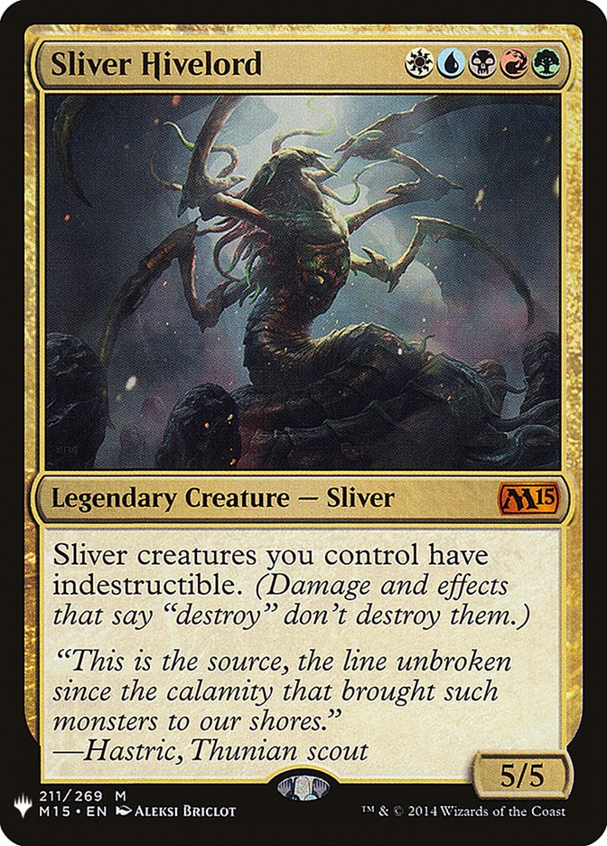 Sliver Hivelord plst M15-211