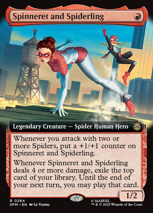 Spinneret and Spiderling spm 264
