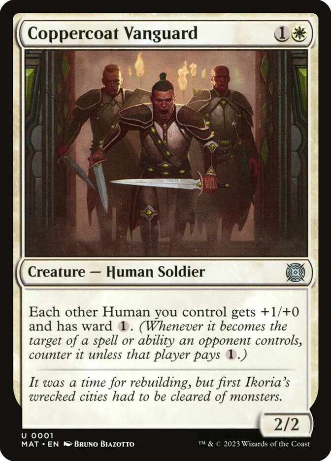 Coppercoat Vanguard mat 1