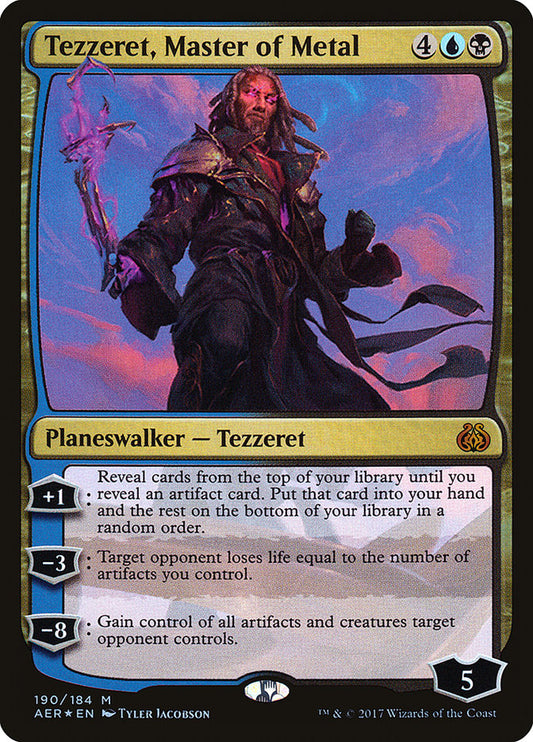 Tezzeret, Master of Metal aer 190