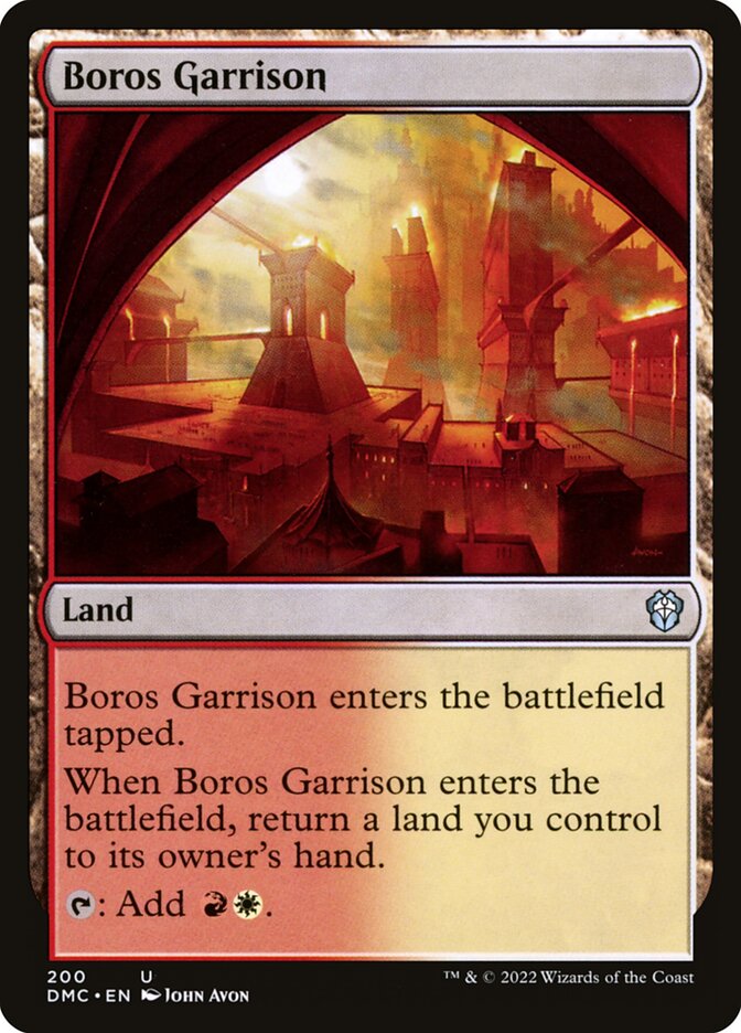 Boros Garrison dmc 200