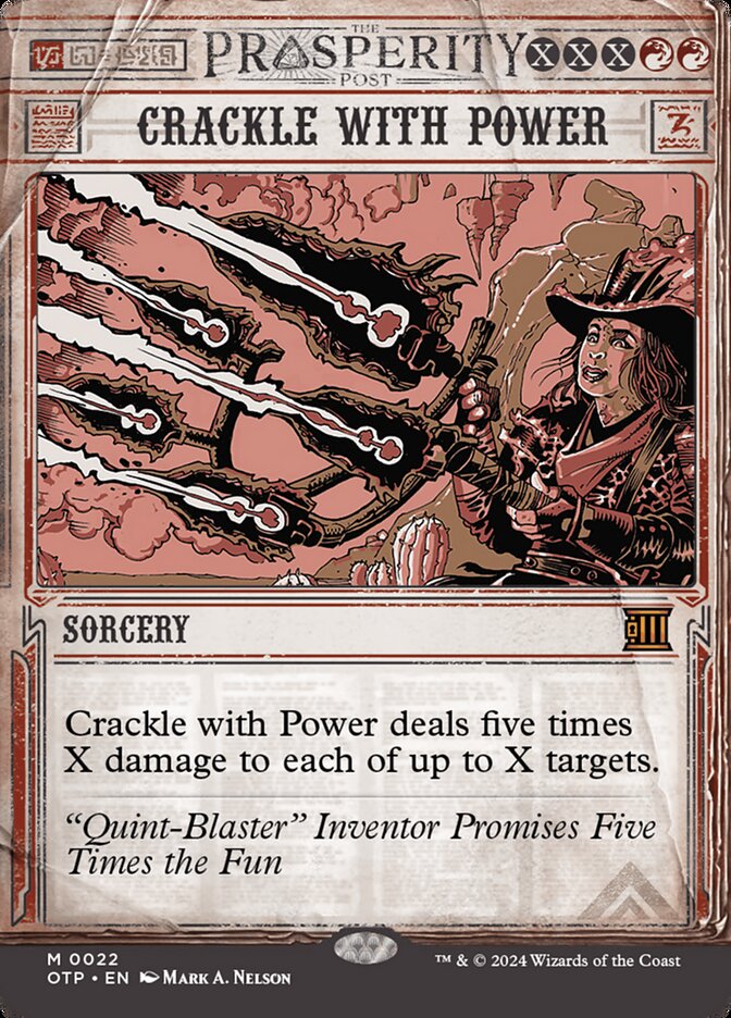 Crackle with Power otp 22