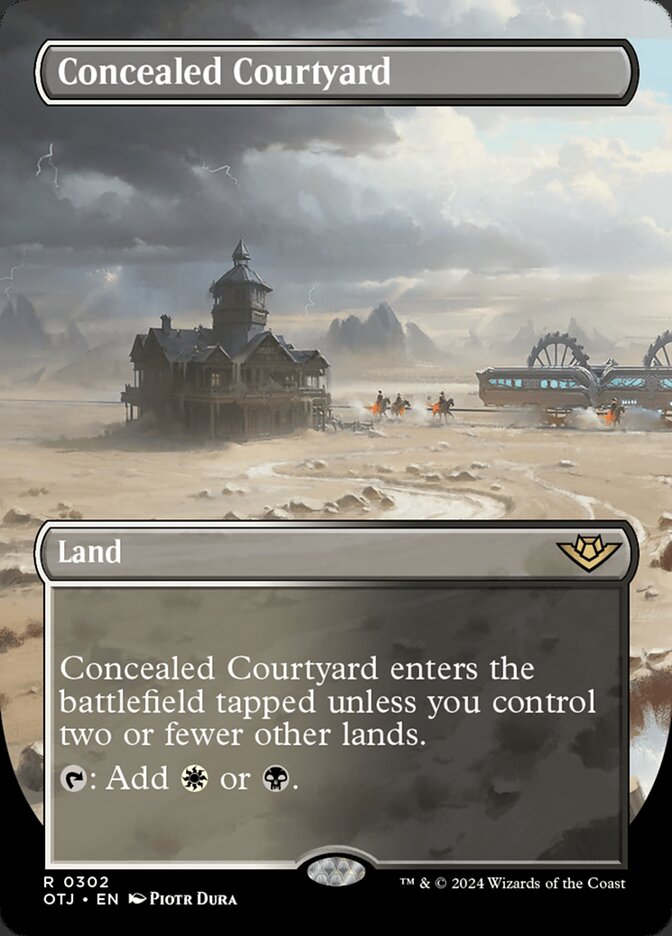 Concealed Courtyard otj 302
