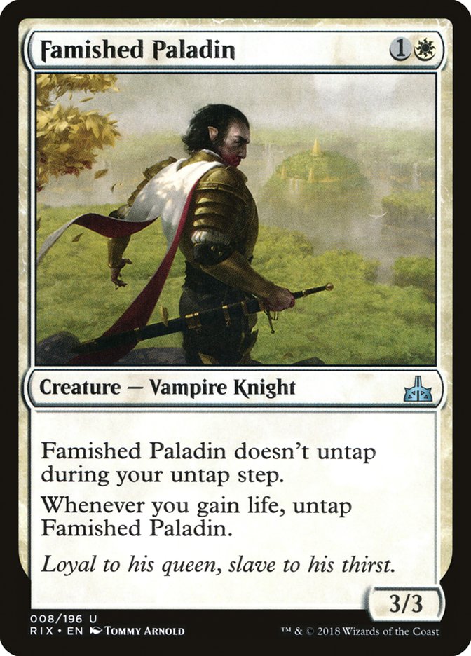 Famished Paladin rix 8
