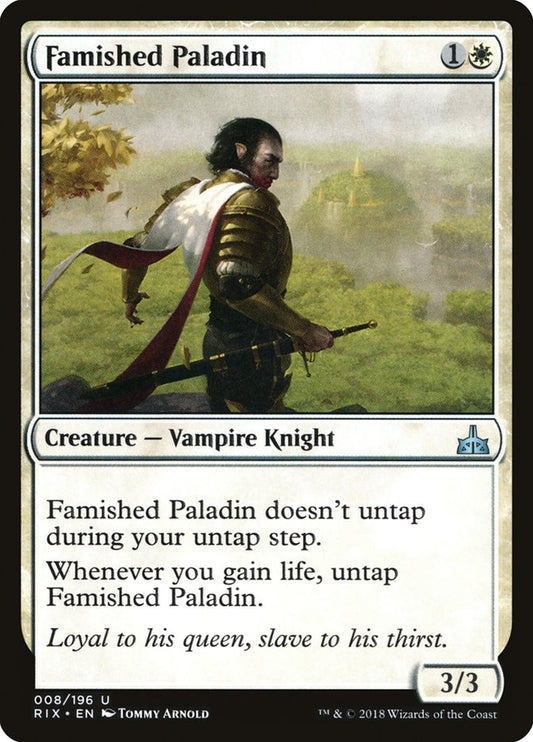 Famished Paladin rix 8