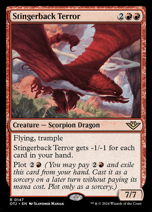 Stingerback Terror otj 147