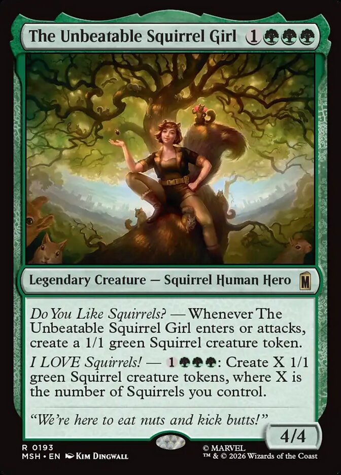 The Unbeatable Squirrel Girl msh 193