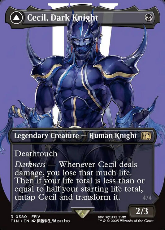 Cecil, Dark Knight // Cecil, Redeemed Paladin fin 380