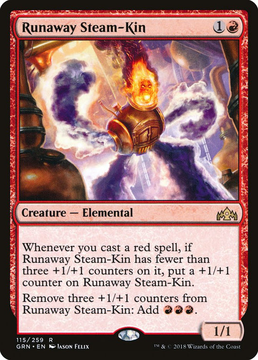 Runaway Steam-Kin grn 115