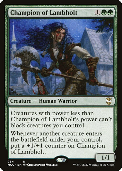 Champion of Lambholt ncc 284