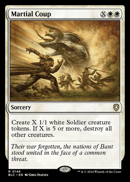 Martial Coup blc 146
