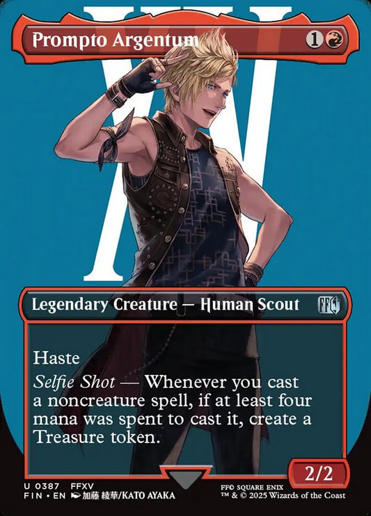 Prompto Argentum fin 387