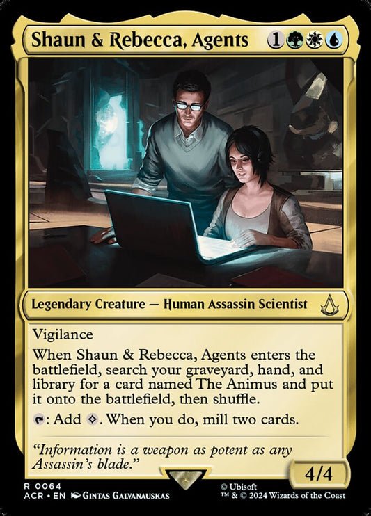 Shaun & Rebecca, Agents acr 64