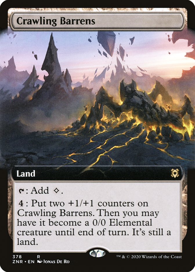 Crawling Barrens znr 378
