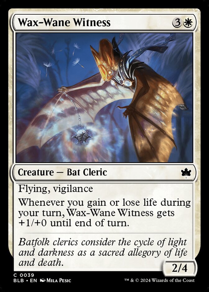 Wax-Wane Witness blb 39