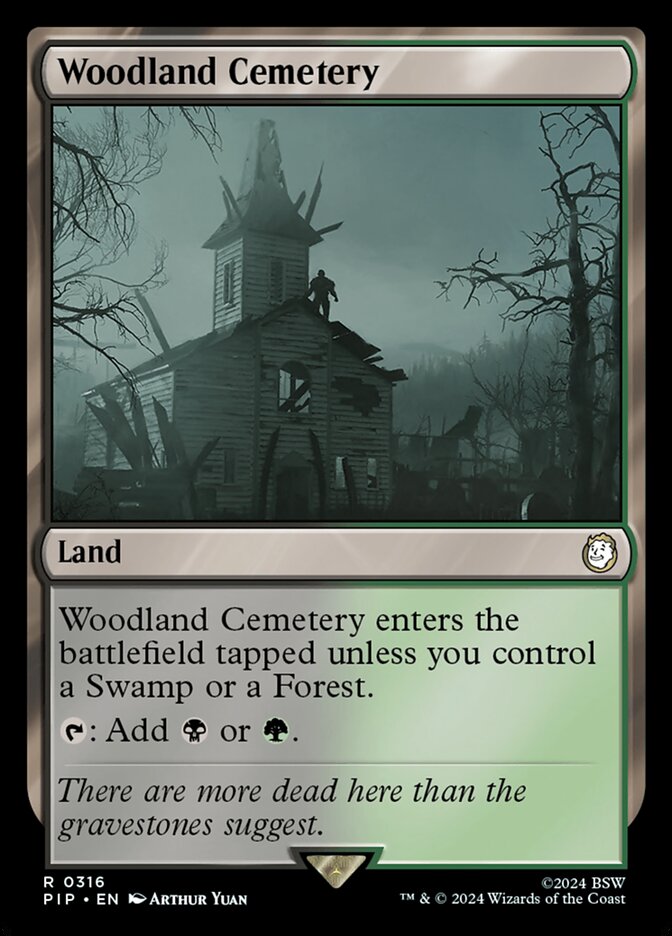 Woodland Cemetery pip 316