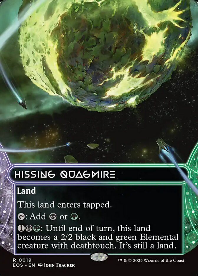 Hissing Quagmire eos 19