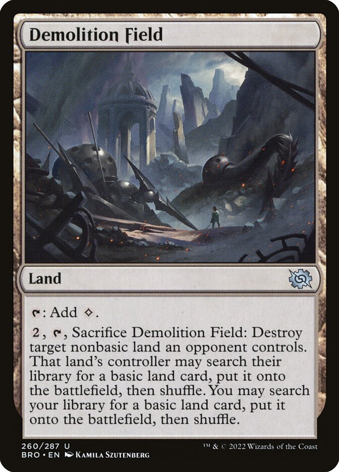 Demolition Field bro 260