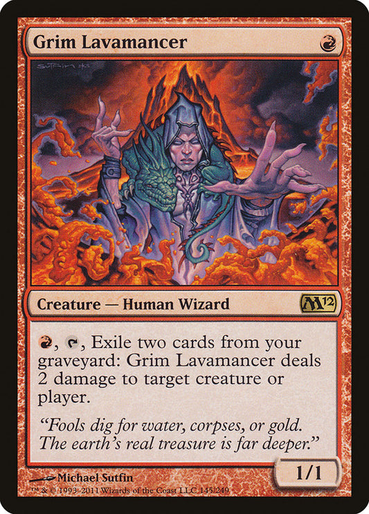 Grim Lavamancer m12 145