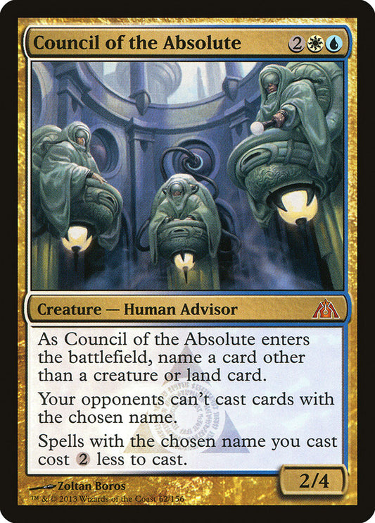 Council of the Absolute dgm 62