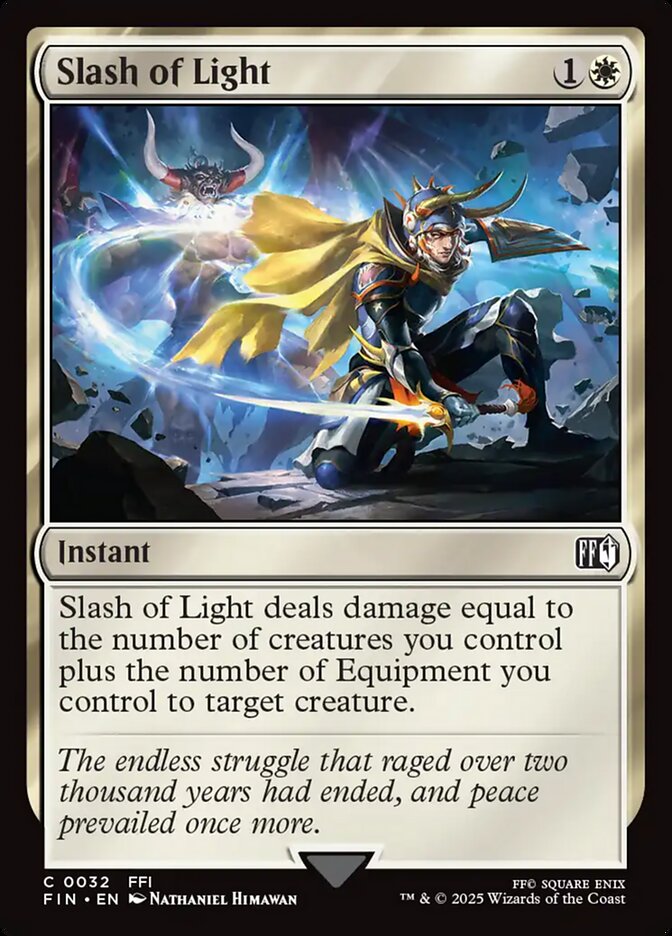 Slash of Light fin 32