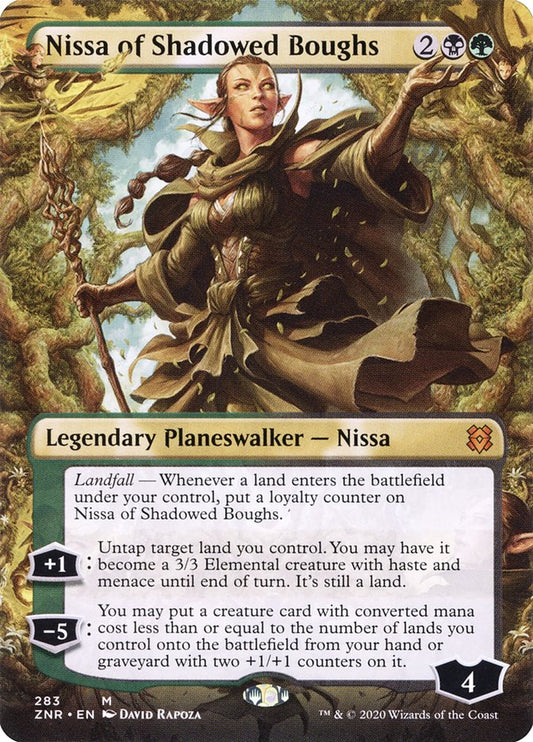 Nissa of Shadowed Boughs znr 283