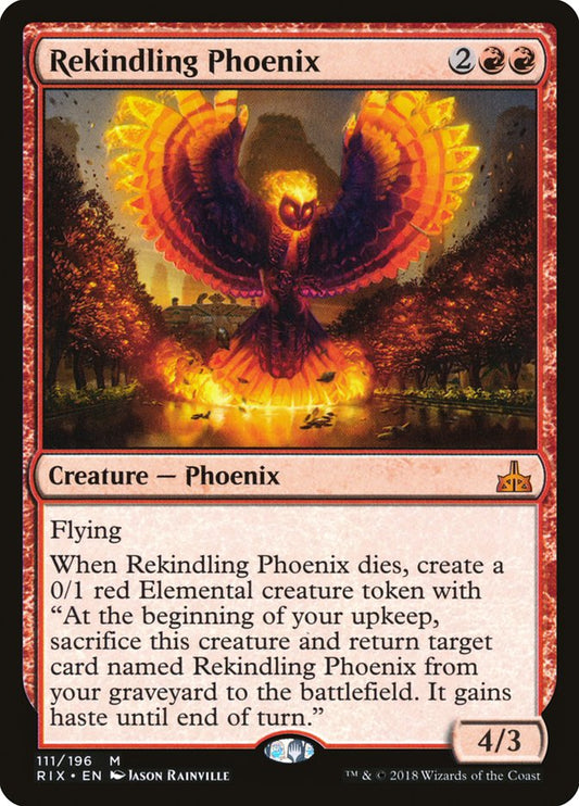 Rekindling Phoenix rix 111