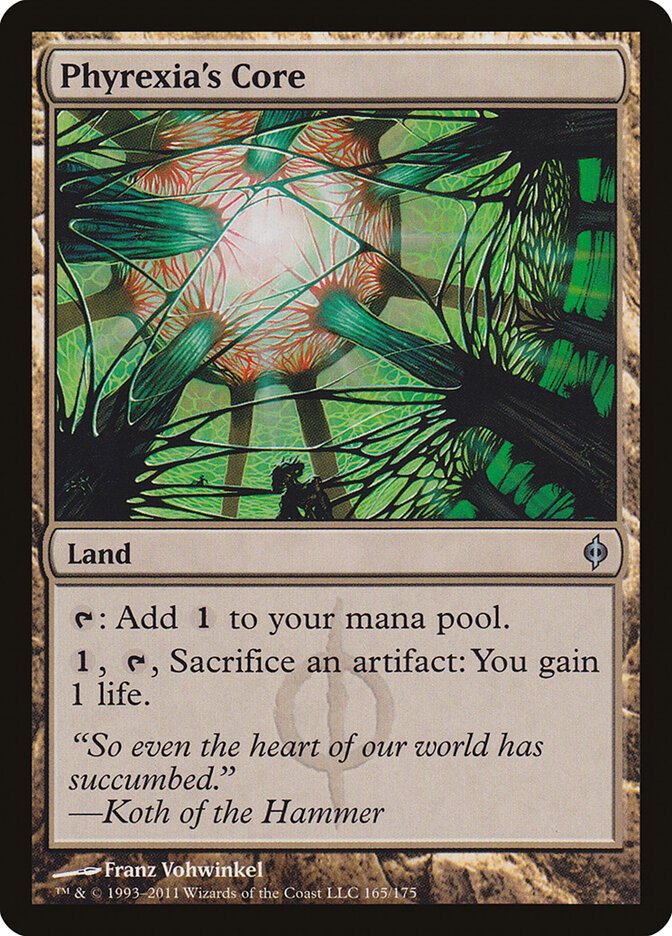 Phyrexia's Core nph 165