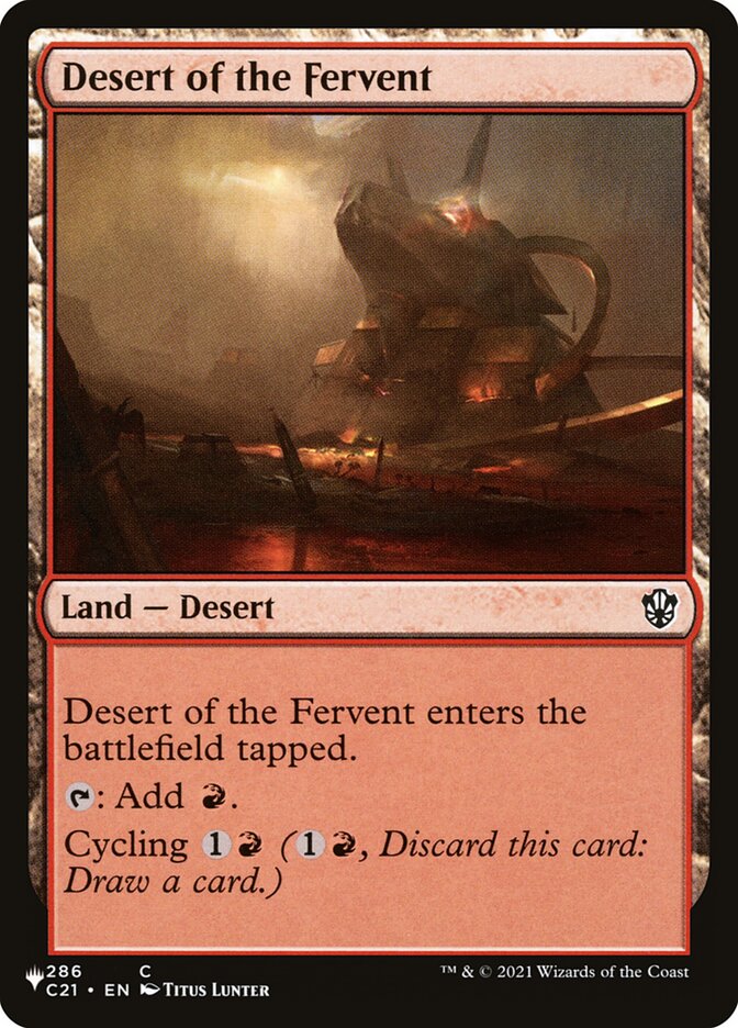 Desert of the Fervent plst C21-286