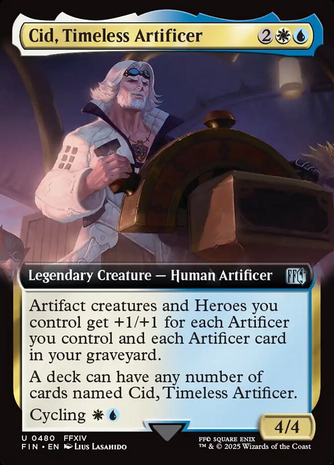 Cid, Timeless Artificer fin 480