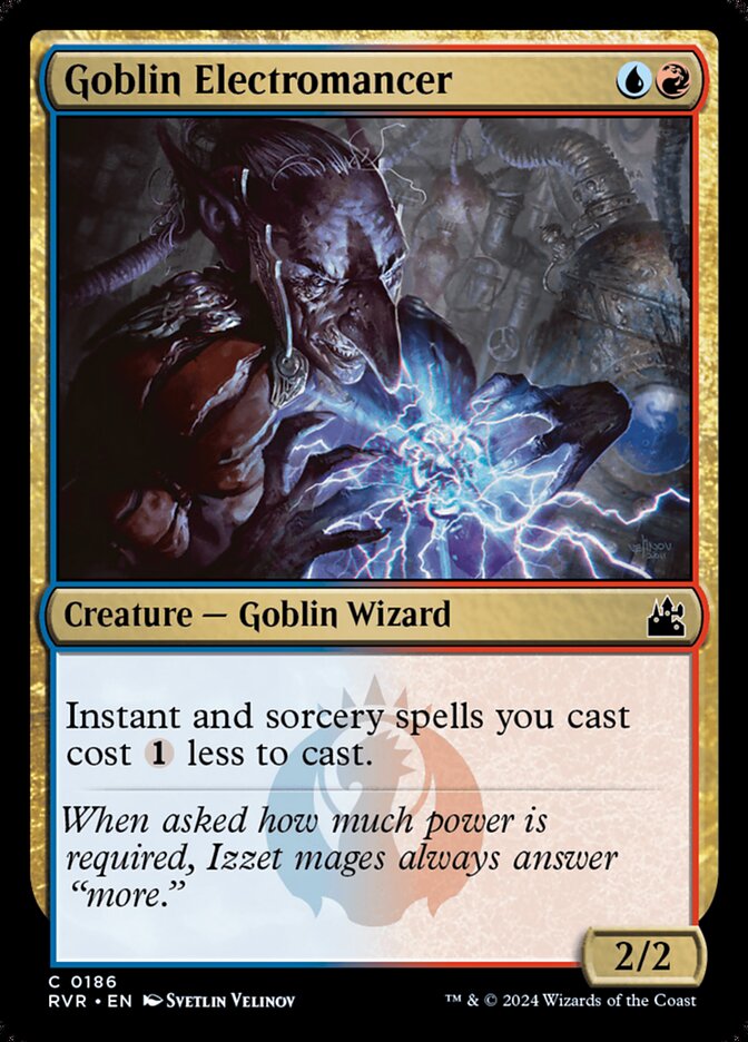 Goblin Electromancer rvr 186