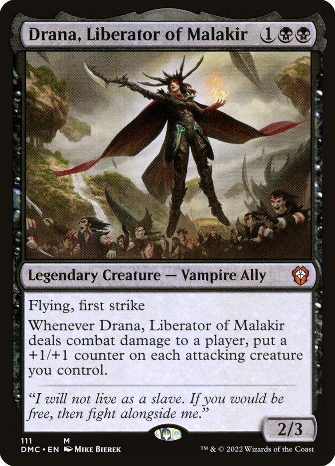 Drana, Liberator of Malakir dmc 111