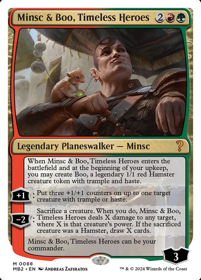 Minsc & Boo, Timeless Heroes mb2 88