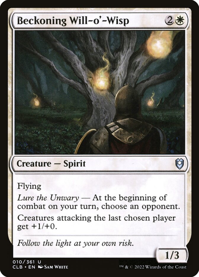 Beckoning Will-o'-Wisp clb 10