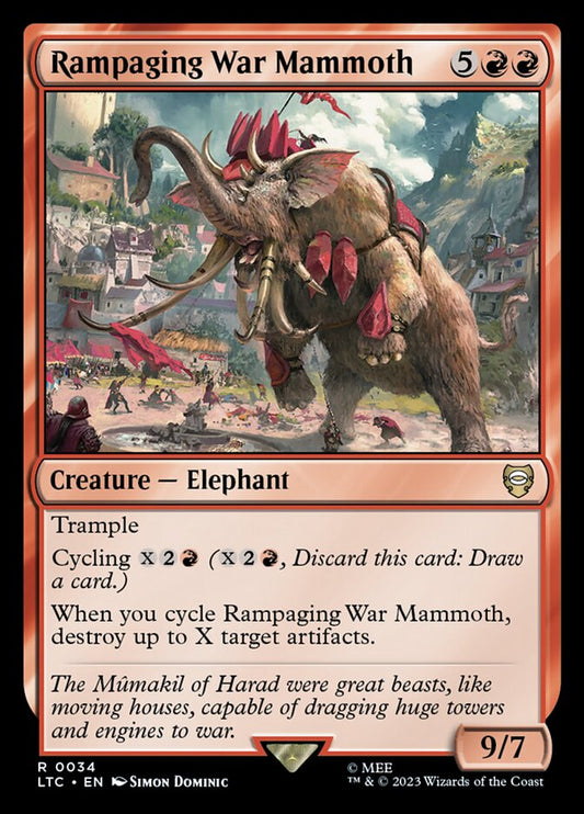 Rampaging War Mammoth ltc 34