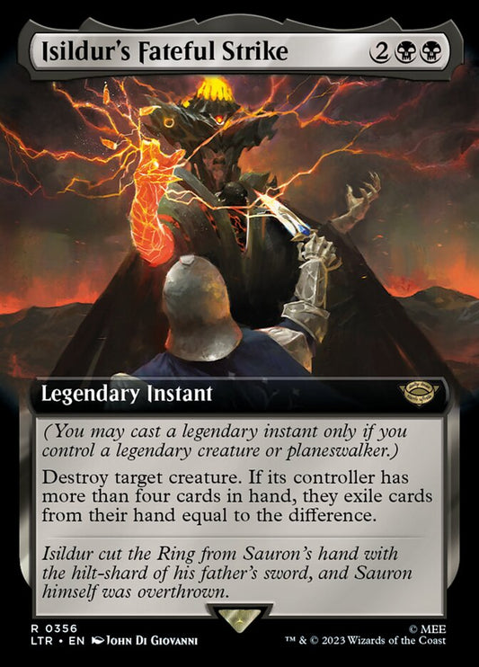 Isildur's Fateful Strike ltr 356