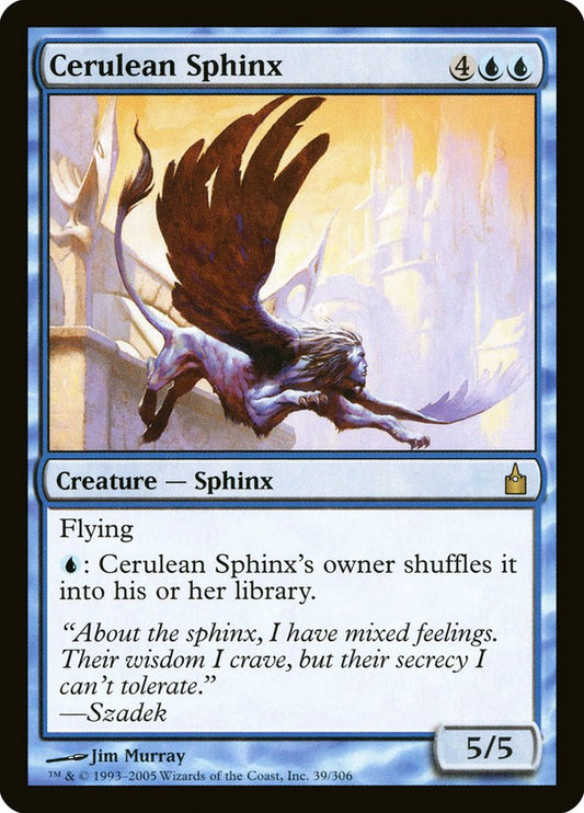 Cerulean Sphinx rav 39
