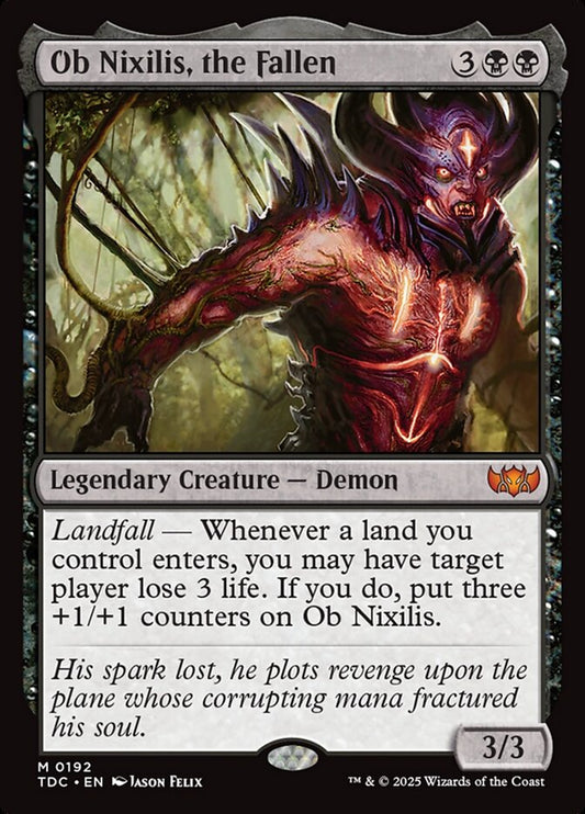 Ob Nixilis, the Fallen tdc 192