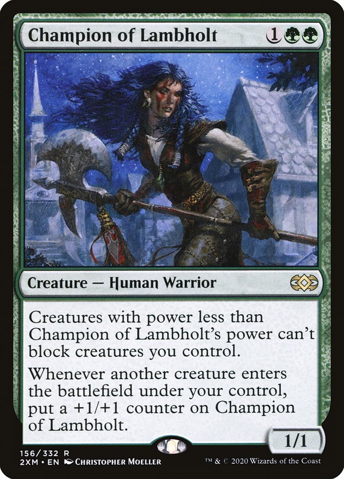 Champion of Lambholt 2xm 156
