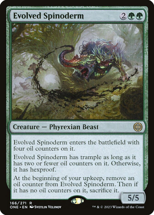 Evolved Spinoderm one 166