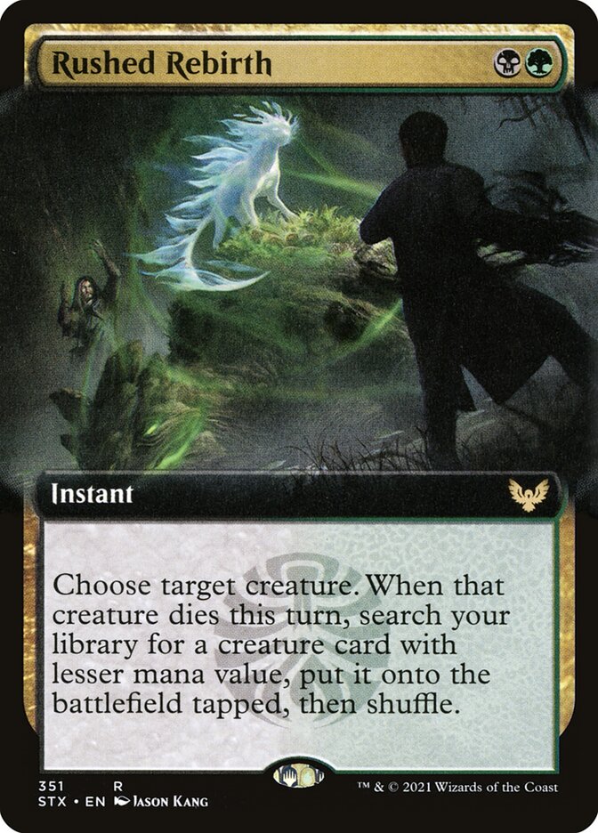 Rushed Rebirth stx 351