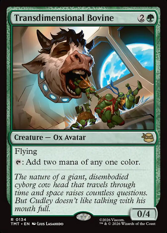 Transdimensional Bovine tmt 134