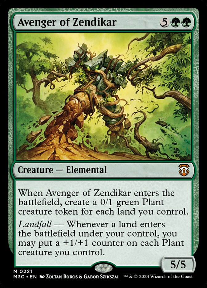 Avenger of Zendikar m3c 221
