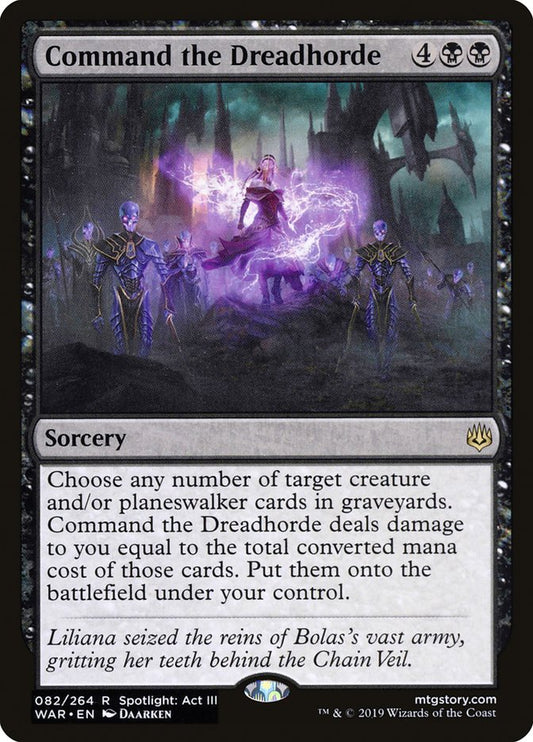Command the Dreadhorde war 82