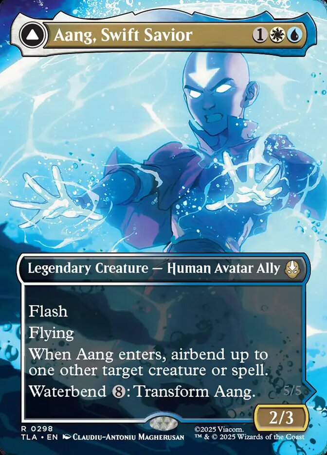Aang, Swift Savior // Aang and La, Ocean's Fury tla 298