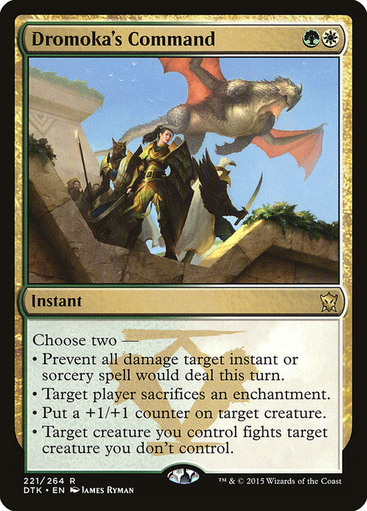 Dromoka's Command dtk 221