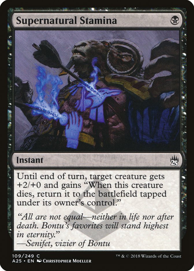 Supernatural Stamina a25 109