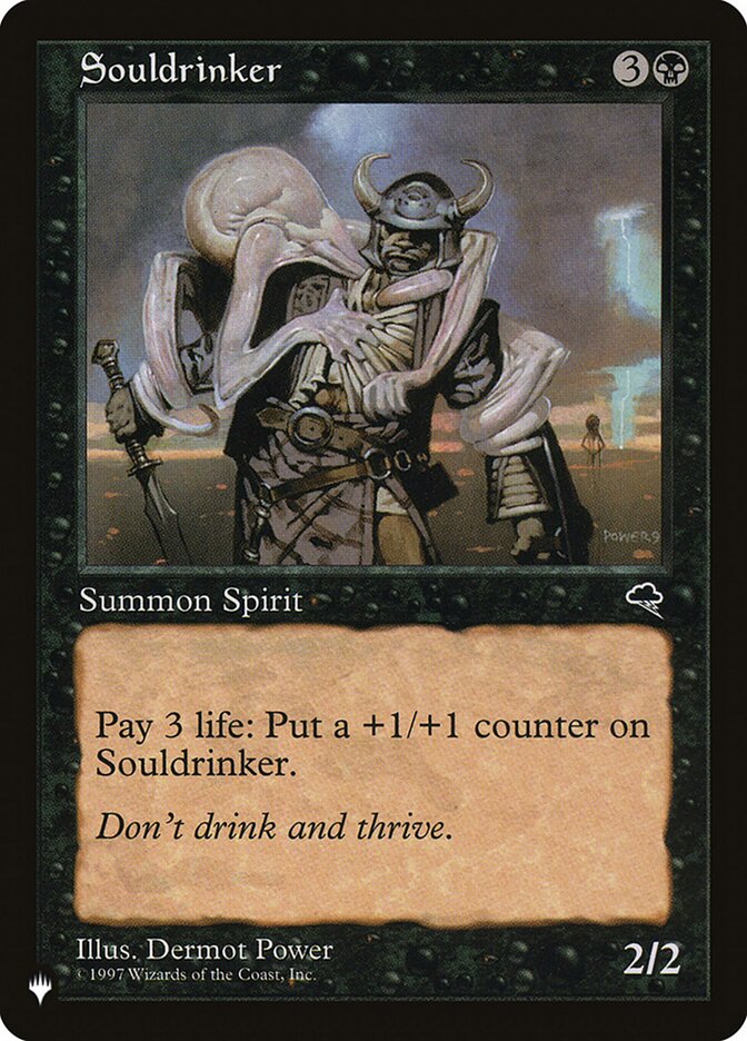 Souldrinker plst TMP-158